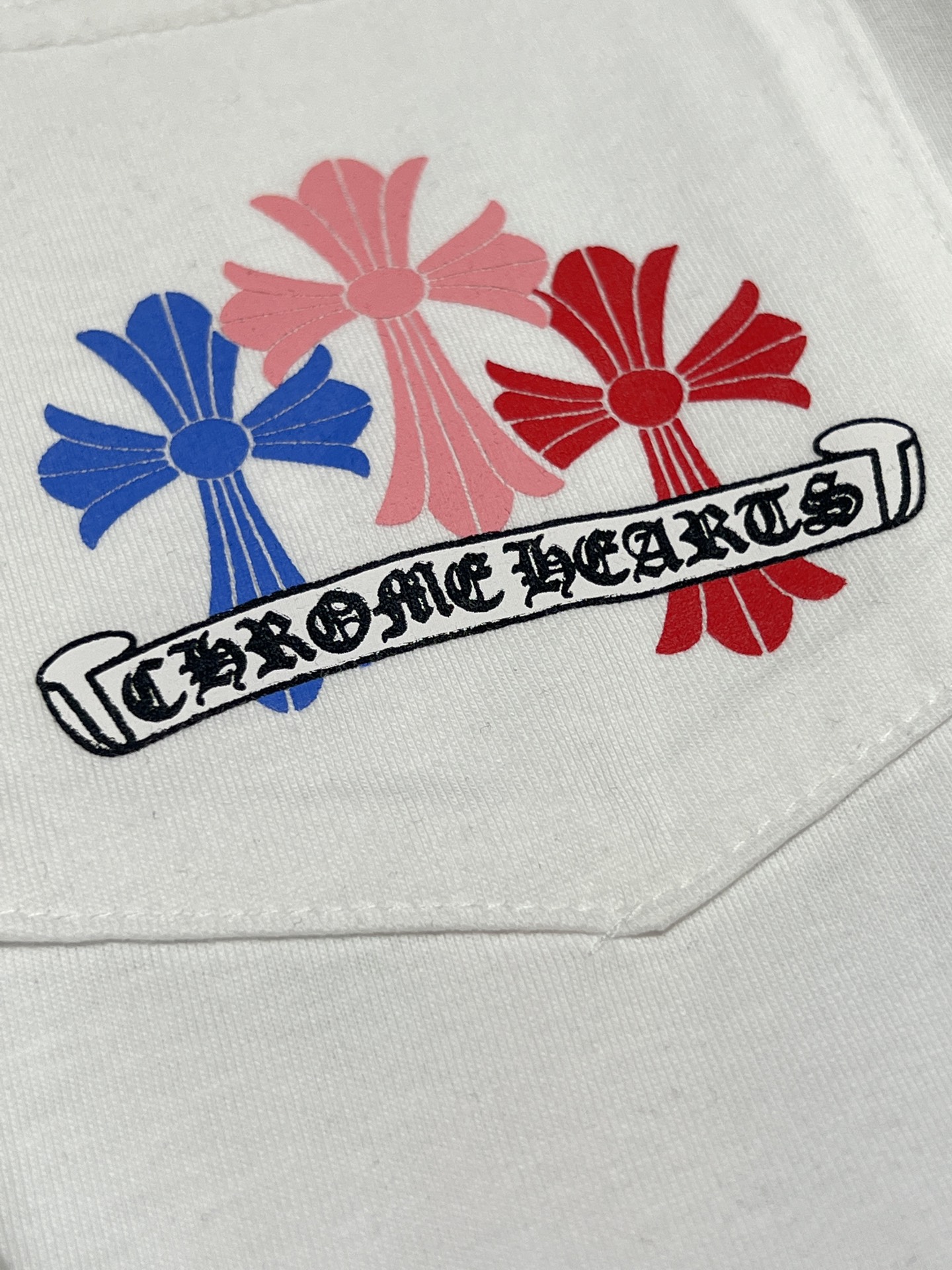 [남]크롬하츠st 마이애미 컬러풀 크로스 반팔 7