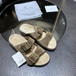 브루넬로 쿠치넬리st 샌들 브라운 2