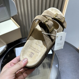 브루넬로 쿠치넬리st 샌들 브라운 3