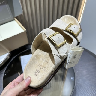 브루넬로 쿠치넬리st 캐쥬얼 샌들 화이트 5