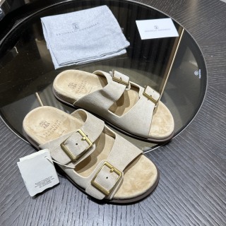 브루넬로 쿠치넬리st 캐쥬얼 샌들 화이트 2
