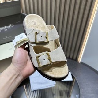 브루넬로 쿠치넬리st 캐쥬얼 샌들 화이트 6