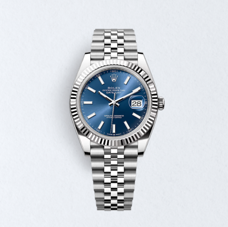 6. Rolex Datejust 41 126334 (41mm, 브라이트 블루, 쥬빌리)