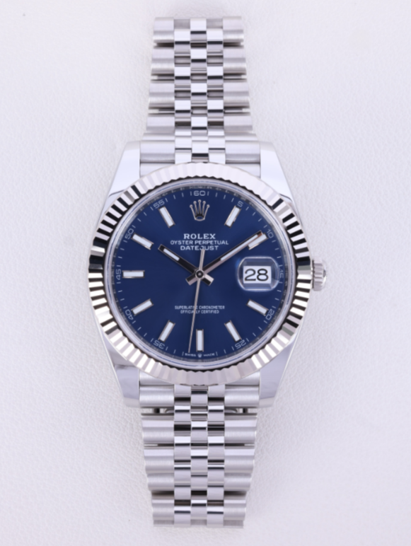 6. Rolex Datejust 41 126334 (41mm, 브라이트 블루, 쥬빌리)