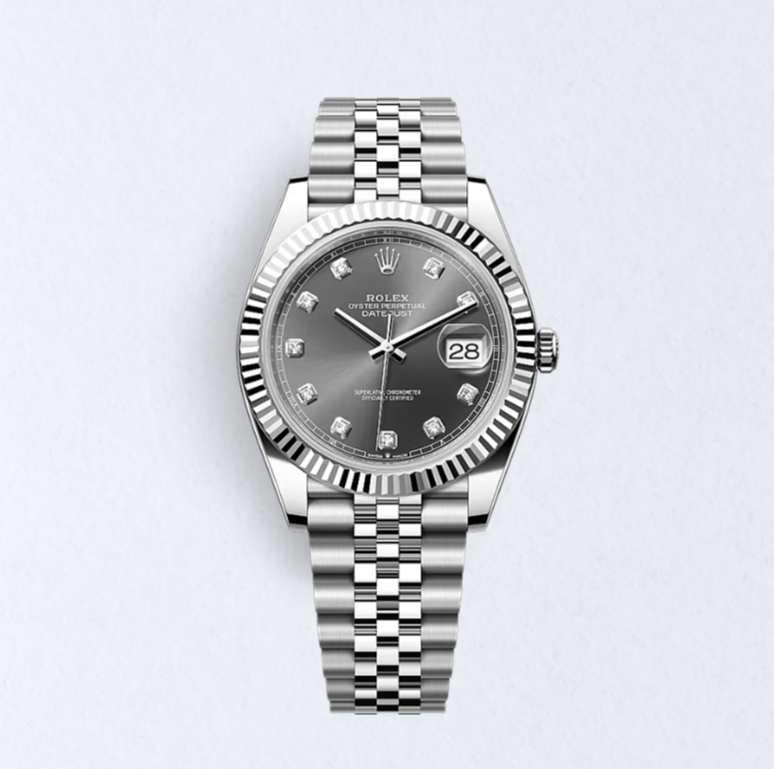Rolex Datejust 41 126334 (41mm, 슬레이트다이아몬드, 쥬빌리)