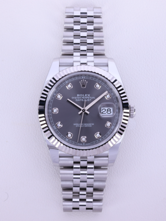 Rolex Datejust 41 126334 (41mm, 슬레이트다이아몬드, 쥬빌리)