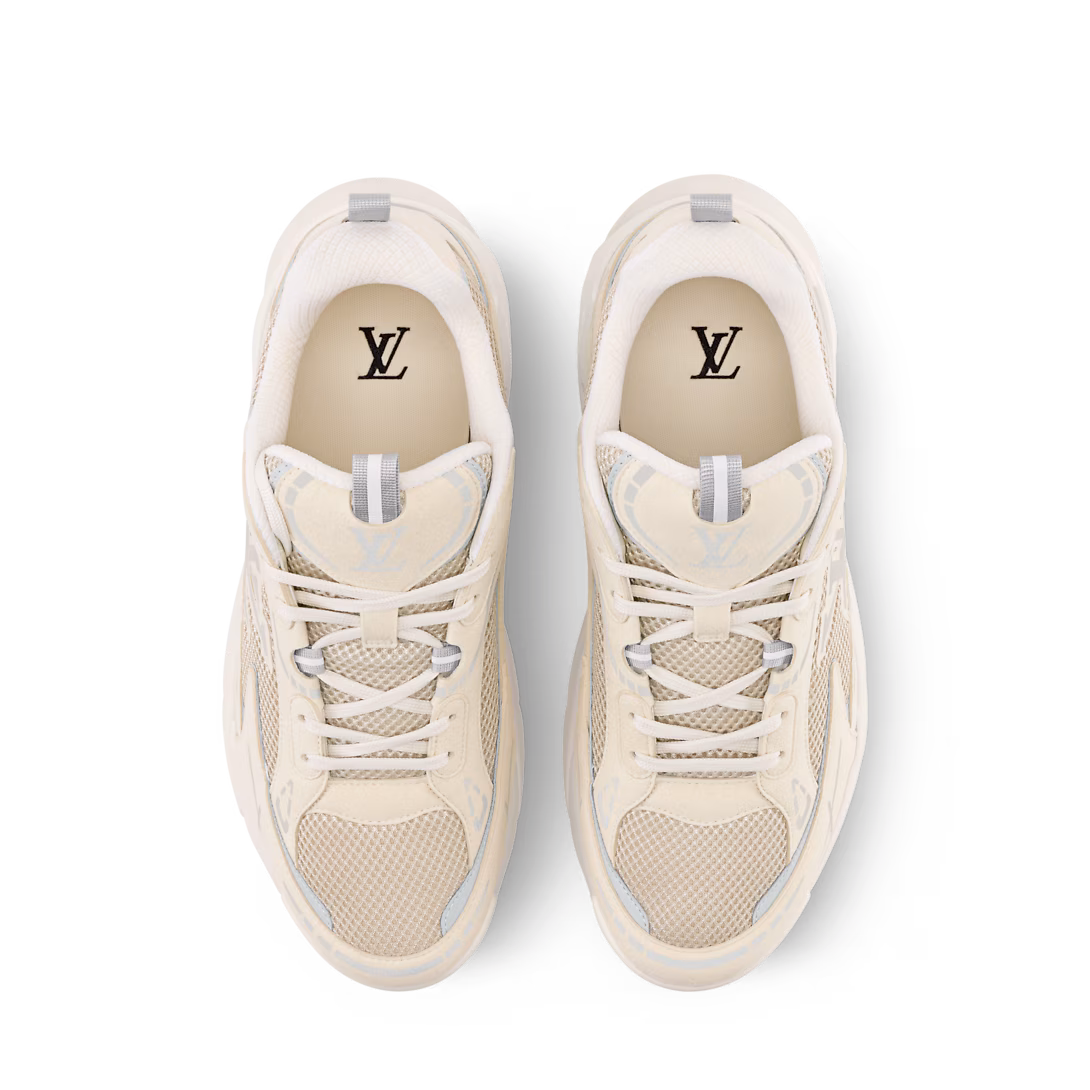 루이비통 LV 태틱 러너 스니커즈 화이트