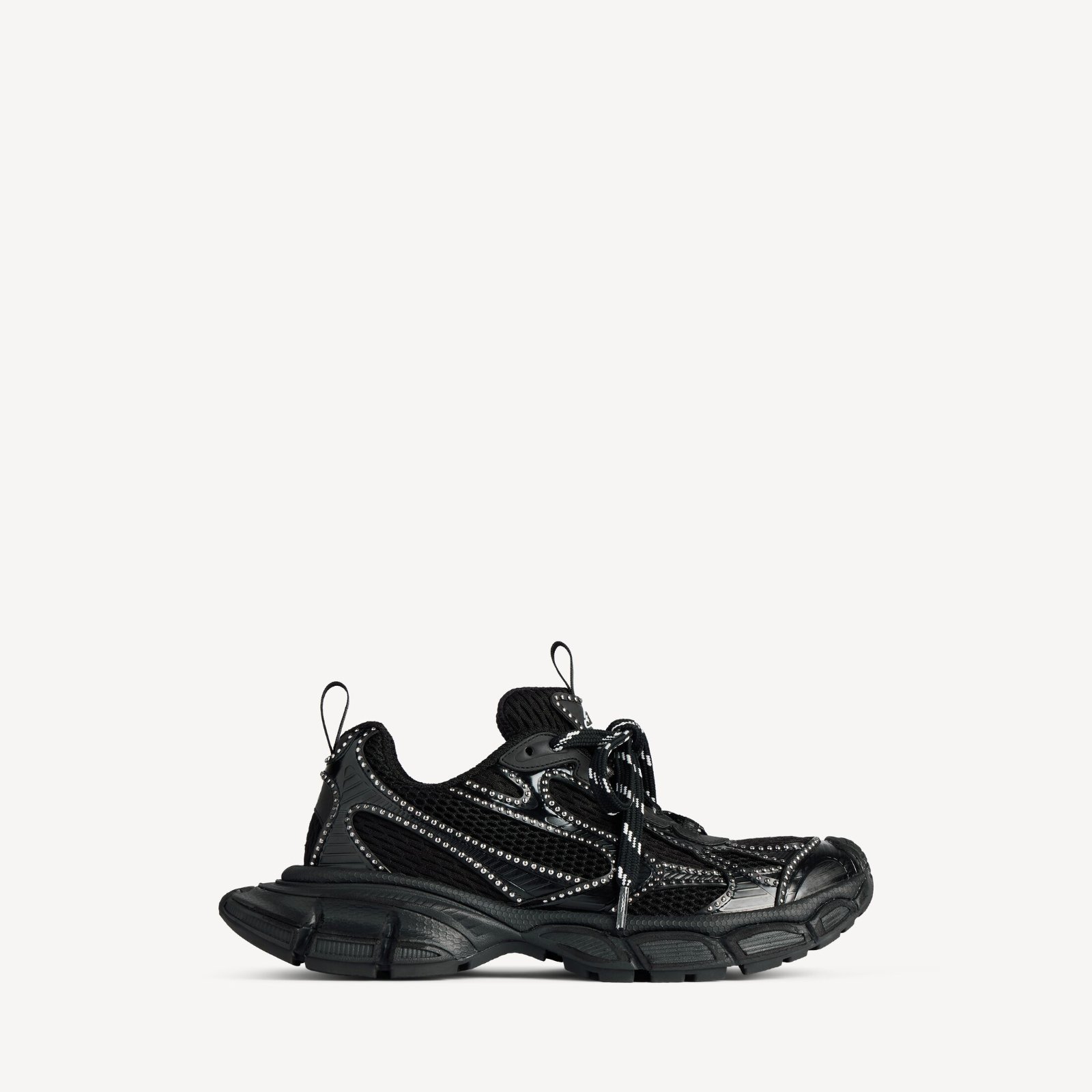 발렌시아가 3xl 리벳 스니커즈 블랙