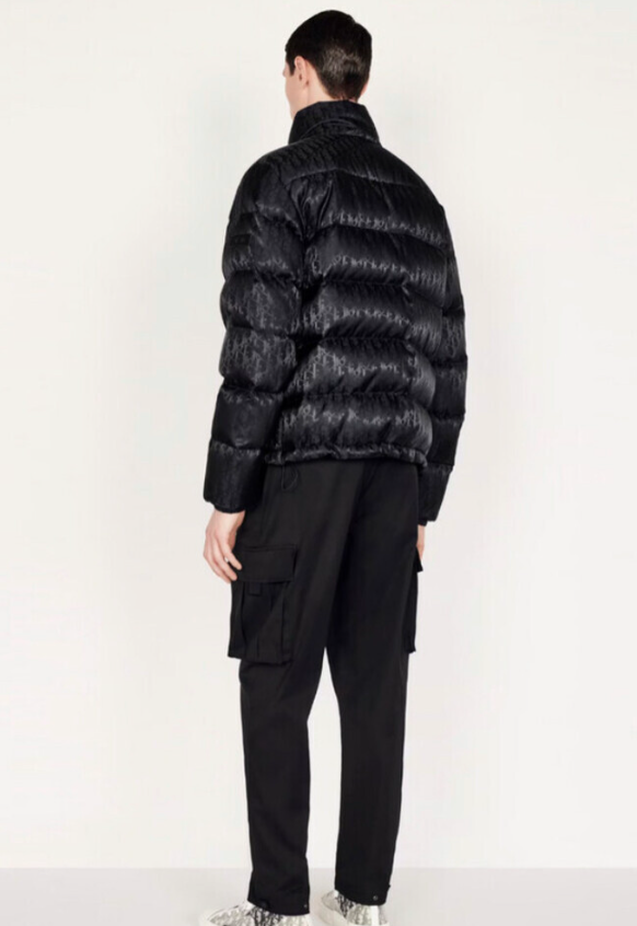 Dior 오블리크 테크니컬 자카드 다운 자켓
