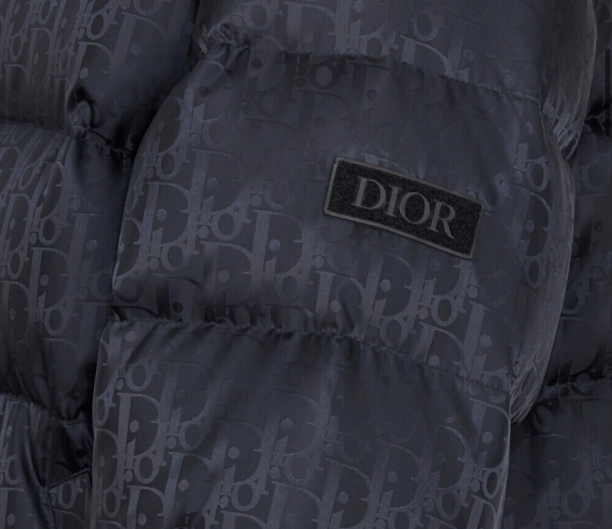 Dior 오블리크 테크니컬 자카드 다운 자켓