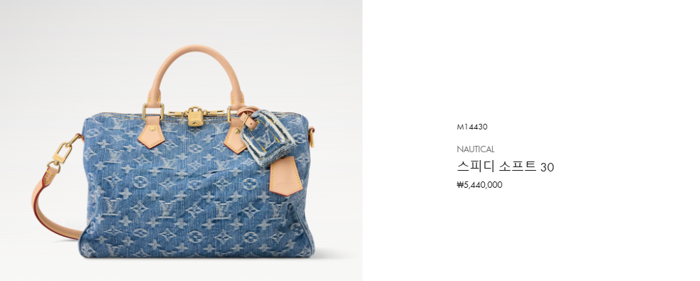 루이비통 스피디 소프트 30